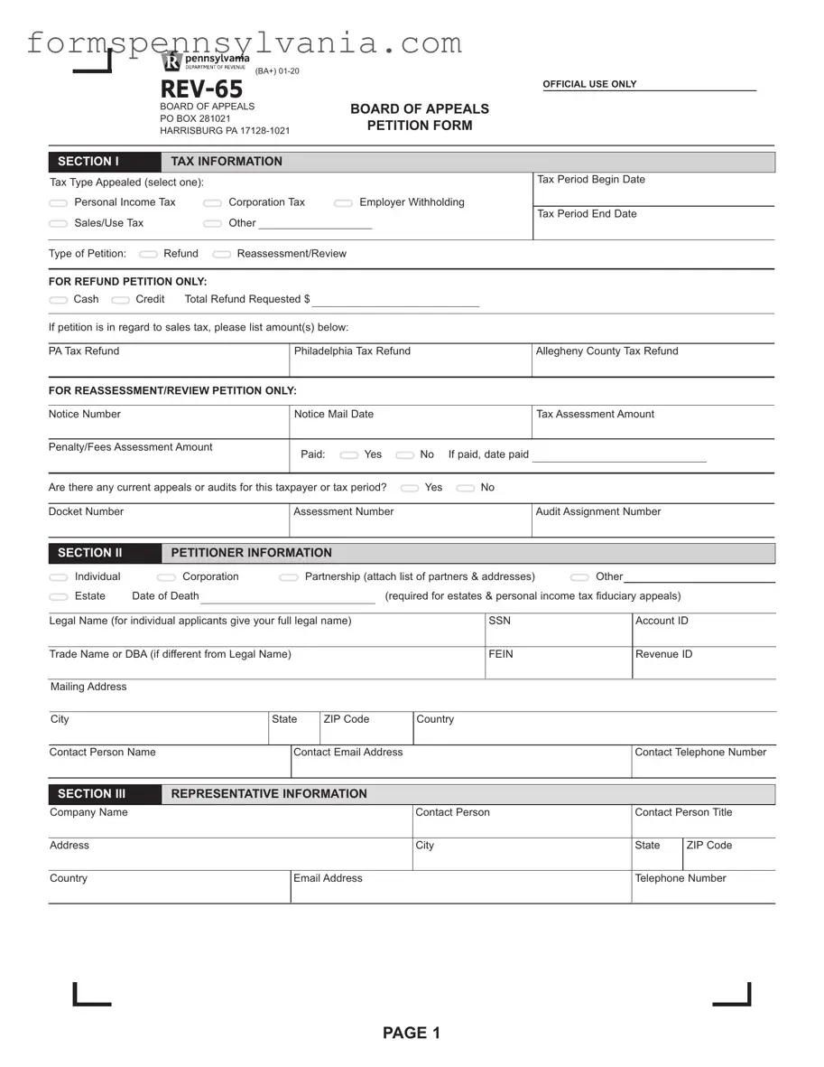 Fill in a Valid Pennsylvania Form